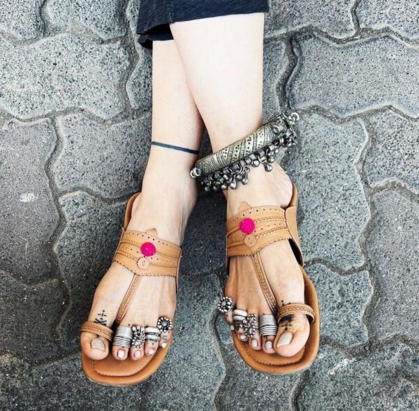 Foot anklets vintage
