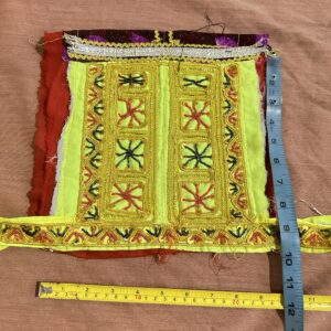 Embroidery neckline