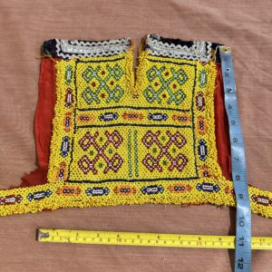 Embroidery neckline