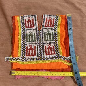 Embroidery neckline