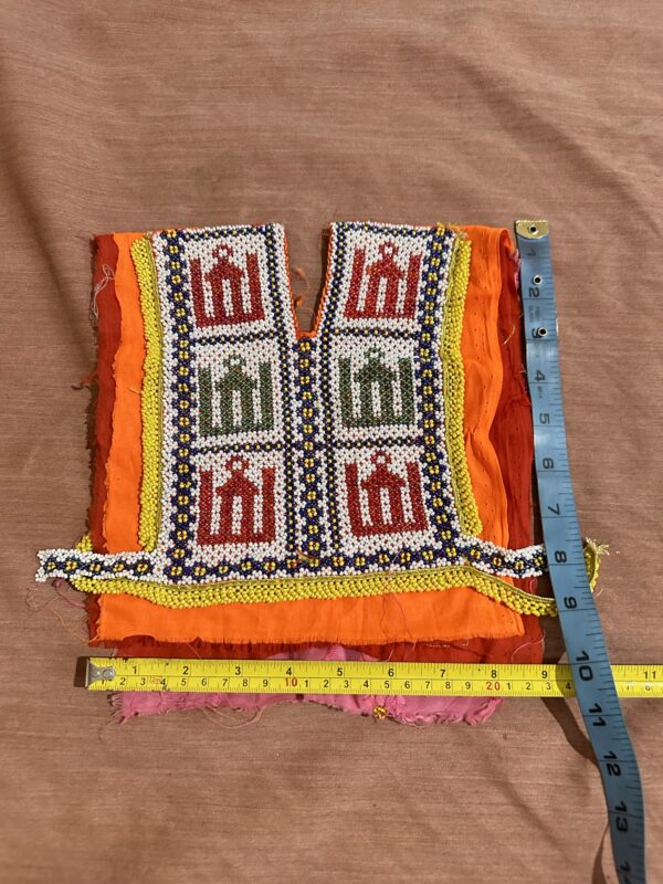 Embroidery neckline