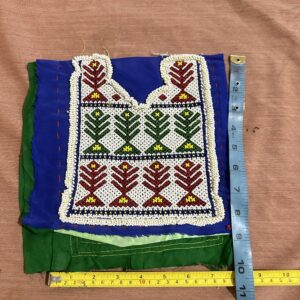 Embroidery neckline
