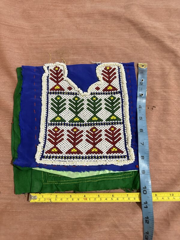 Embroidery neckline