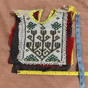 Embroidery neckline