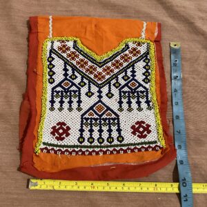 Embroidery neckline
