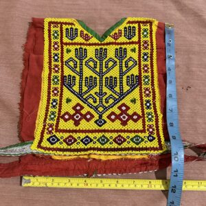 Embroidery neckline