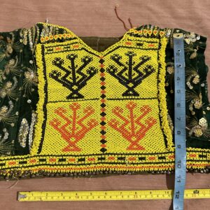 Embroidery neckline