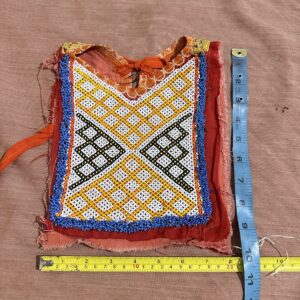 Embroidery neckline