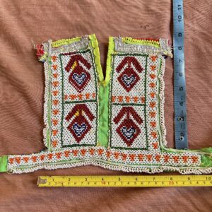 Embroidery neckline