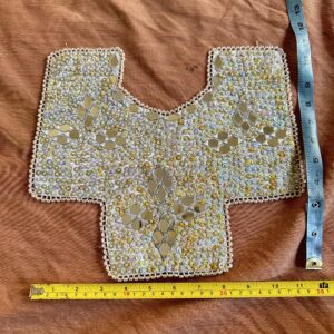 Embroidery neckline