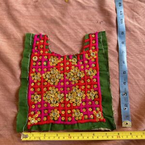 Embroidery neckline