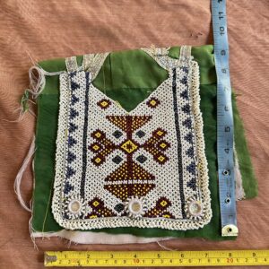 Embroidery neckline