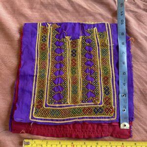 Embroidery neckline