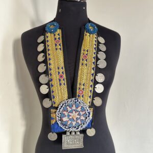 Vintage embroidery necklace
