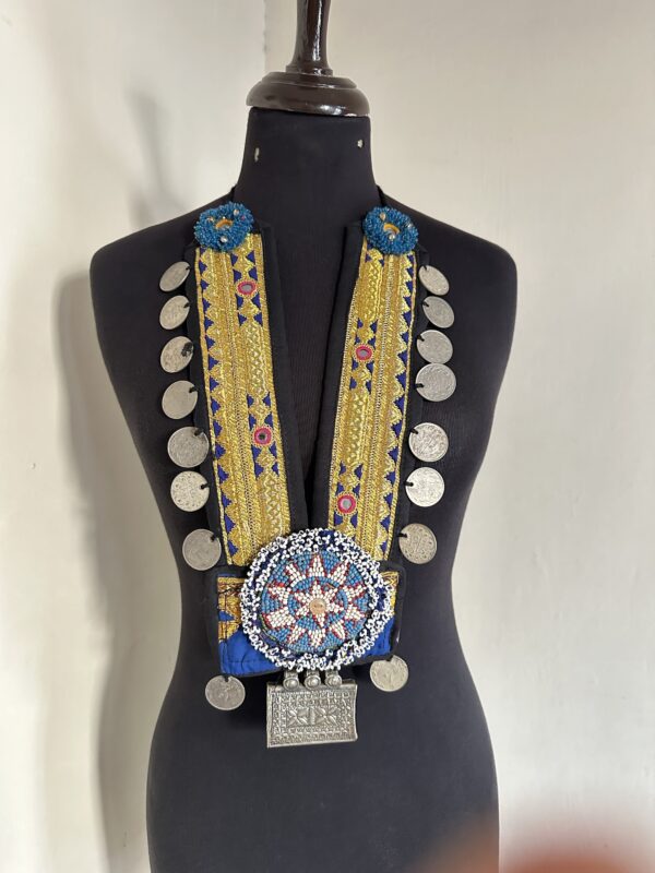 Vintage embroidery necklace