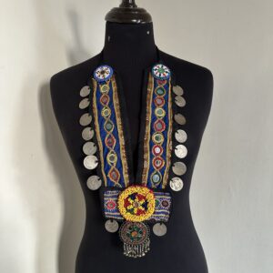 Vintage embroidery necklace