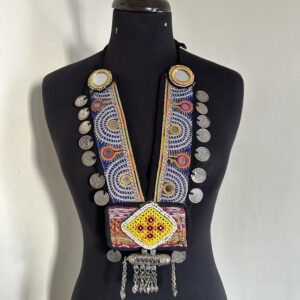 Vintage embroidery necklace