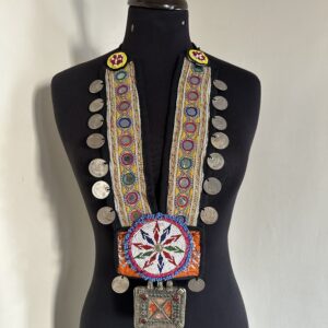 Vintage embroidery necklace