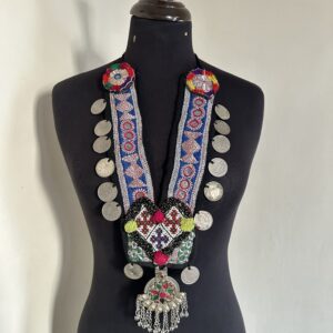 Vintage embroidery necklace
