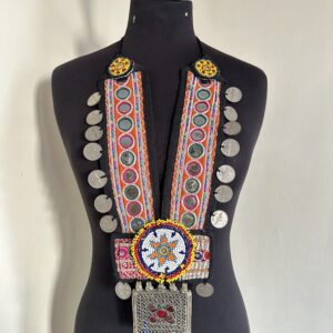 Vintage embroidery necklace