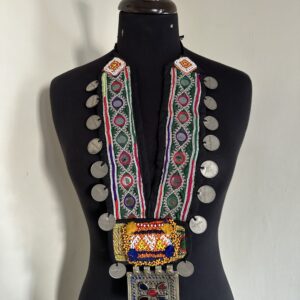 Vintage embroidery necklace