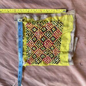 Embroidery neckline