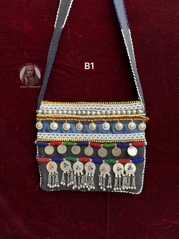 Afghan coins bag