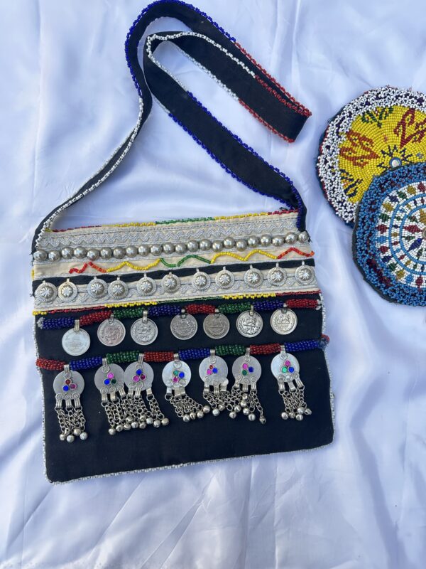 Vintage coins bags