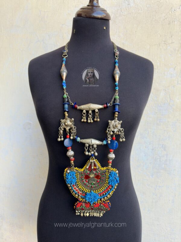 Kuchi lapis stone necklace - Image 5