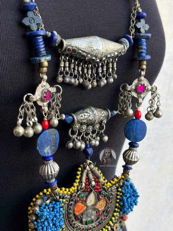 Kuchi lapis stone necklace - Image 3