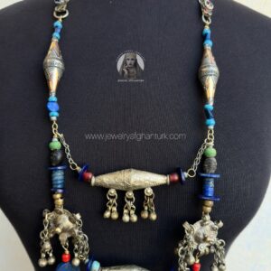 Kuchi lapis stone necklace