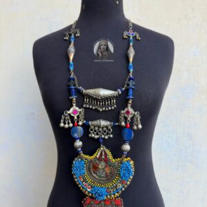 Kuchi lapis stone necklace