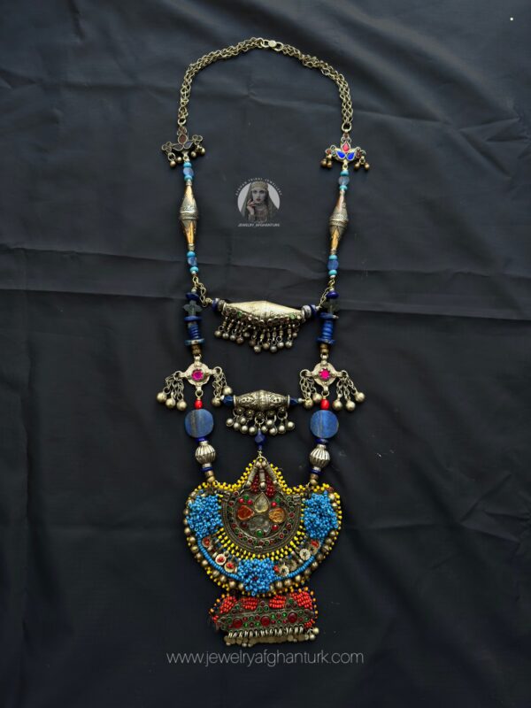 Kuchi lapis stone necklace - Image 5