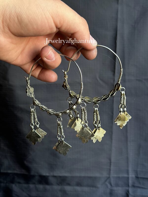 Vintage hoops earrings - Image 3
