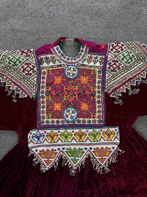 Afghan velvet dresss - Image 3