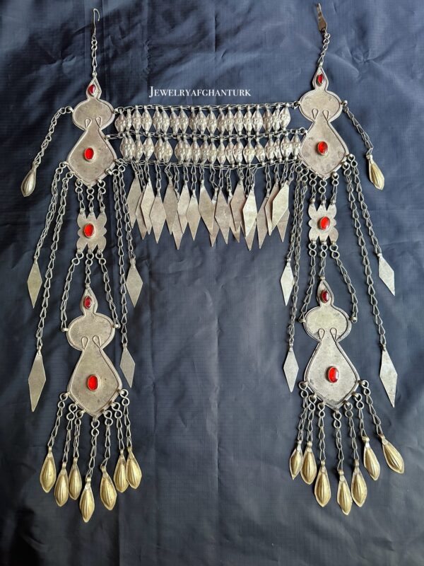 Turkmen vintage head piece