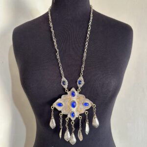 Turkmen gold plated necklace