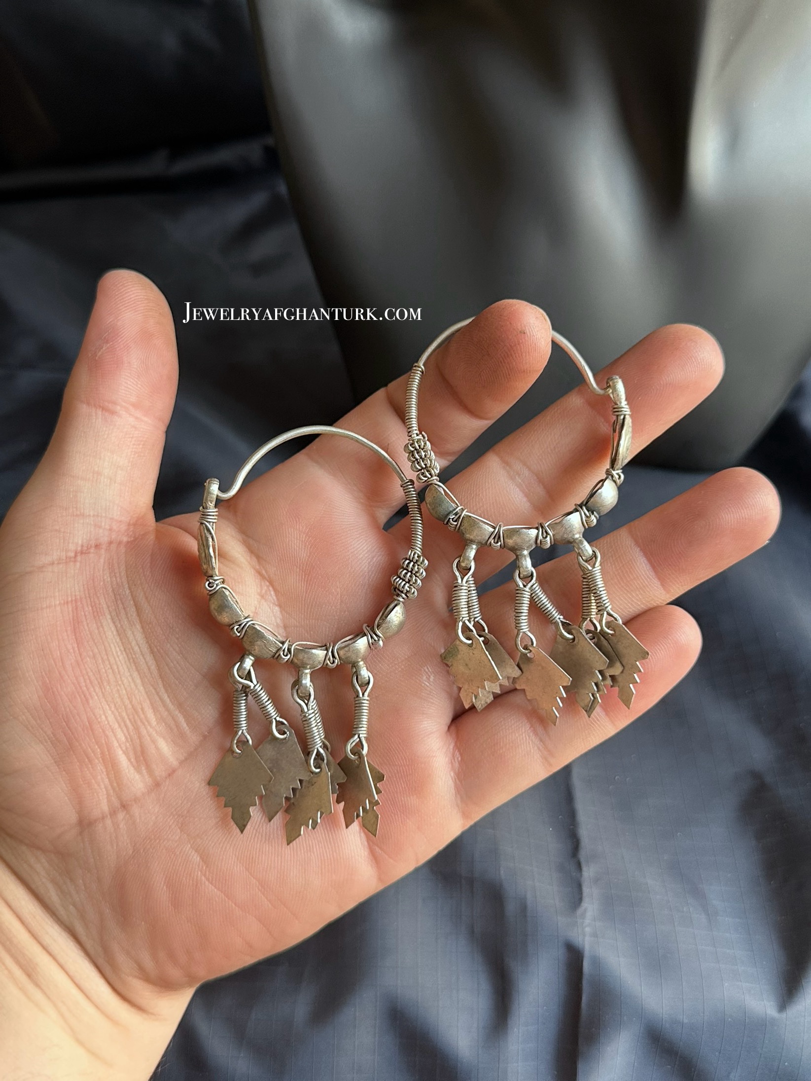 Classic OLD hoops earrings - Image 2