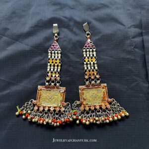 Vintage Earrings / side head pieces