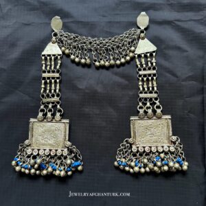 Vintage Earrings / side head pieces